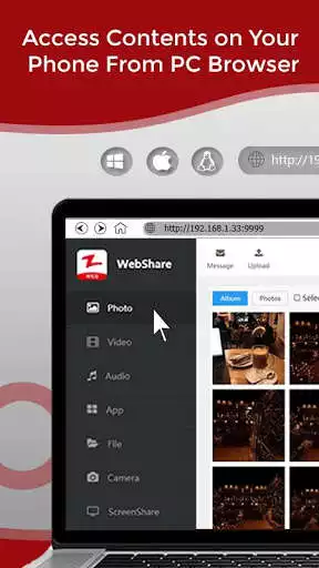 Play Zapya WebShare - File Sharing in Web Browser
