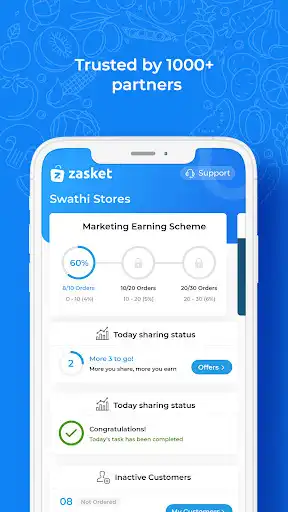 Play Zasket Partner App  and enjoy Zasket Partner App with UptoPlay