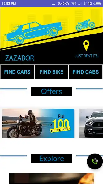 Play Zazabor - Cars and Bikes rental in northeast as an online game Zazabor - Cars and Bikes rental in northeast with UptoPlay