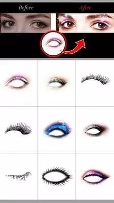 Play Z CAMERA EYE MAKEUP STICKER