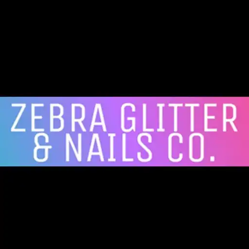 Play Zebra Glitter  Nails Co. APP APK