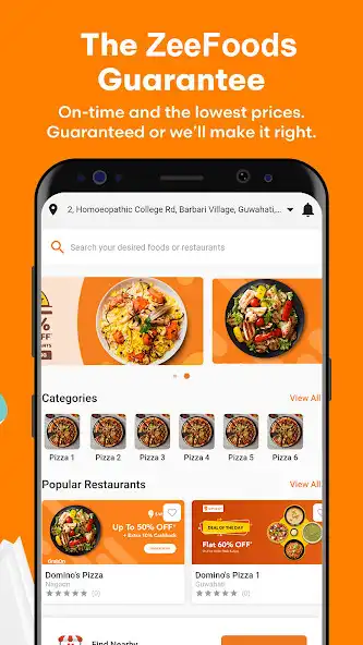 Play ZeeFoods: Food Delivery App  and enjoy ZeeFoods: Food Delivery App with UptoPlay