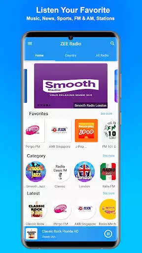 Play ZEE Radio: Live FM AM Stations  and enjoy ZEE Radio: Live FM AM Stations with UptoPlay