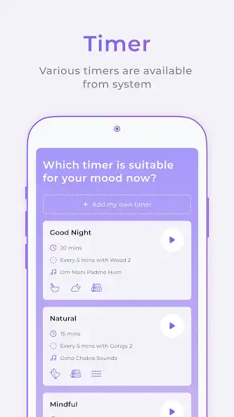 Play Zenify - Meditation Timer as an online game Zenify - Meditation Timer with UptoPlay