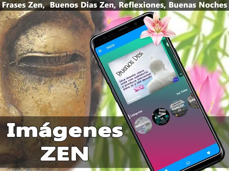 Play Zen Imágenes Fondos y Frases  and enjoy Zen Imágenes Fondos y Frases with UptoPlay