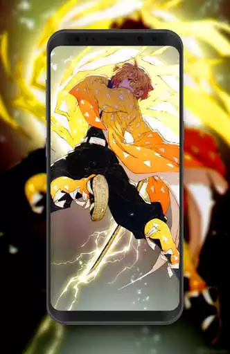 Play Zenitsu Agatsuma Wallpaper as an online game Zenitsu Agatsuma Wallpaper with UptoPlay