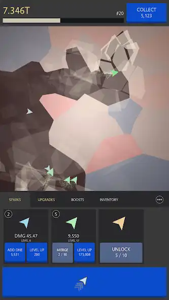 Play Zen Shards - Idle Merge Game as an online game Zen Shards - Idle Merge Game with UptoPlay