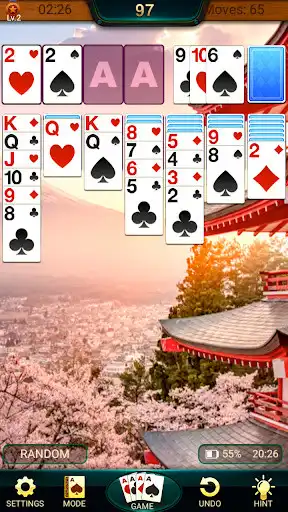 Play Zen Solitaire as an online game Zen Solitaire with UptoPlay