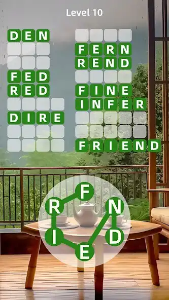 Play Zen Word - Relax Puzzle Game  and enjoy Zen Word - Relax Puzzle Game with UptoPlay