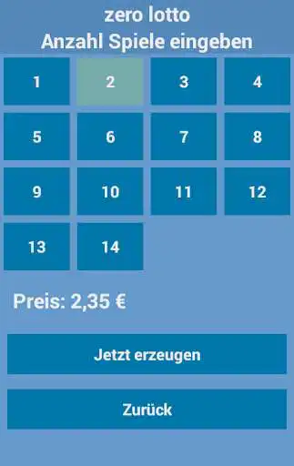 Play zero lotto as an online game zero lotto with UptoPlay