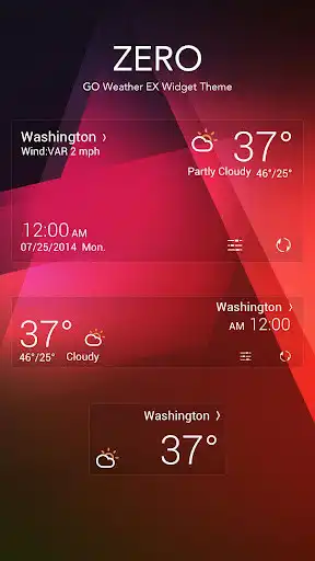 Play ZERO THEME GO WEATHER  and enjoy ZERO THEME GO WEATHER with UptoPlay