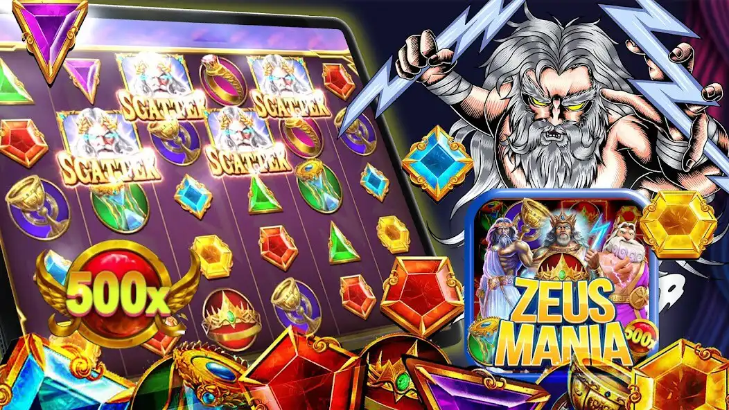Play Zeus Mania Slot Gates Olympus  and enjoy Zeus Mania Slot Gates Olympus with UptoPlay