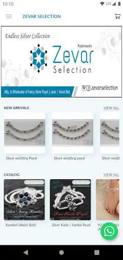 Play Zevar Selection Silver Ornaments Manufacturer App as an online game Zevar Selection Silver Ornaments Manufacturer App with UptoPlay