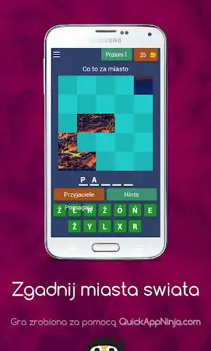 Play Zgadnij miasta swiata as an online game Zgadnij miasta swiata with UptoPlay