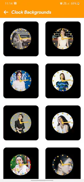 Play Zhao Liying Clock Wallpapers as an online game Zhao Liying Clock Wallpapers with UptoPlay
