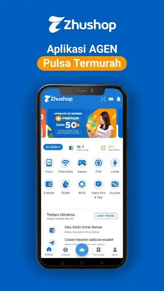 Play Zhushop - Agen PPOB Termurah  and enjoy Zhushop - Agen PPOB Termurah with UptoPlay