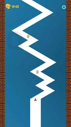 Play ZigZag 2D as an online game ZigZag 2D with UptoPlay