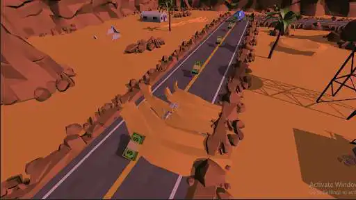 Play ZigZag Racing! as an online game ZigZag Racing! with UptoPlay