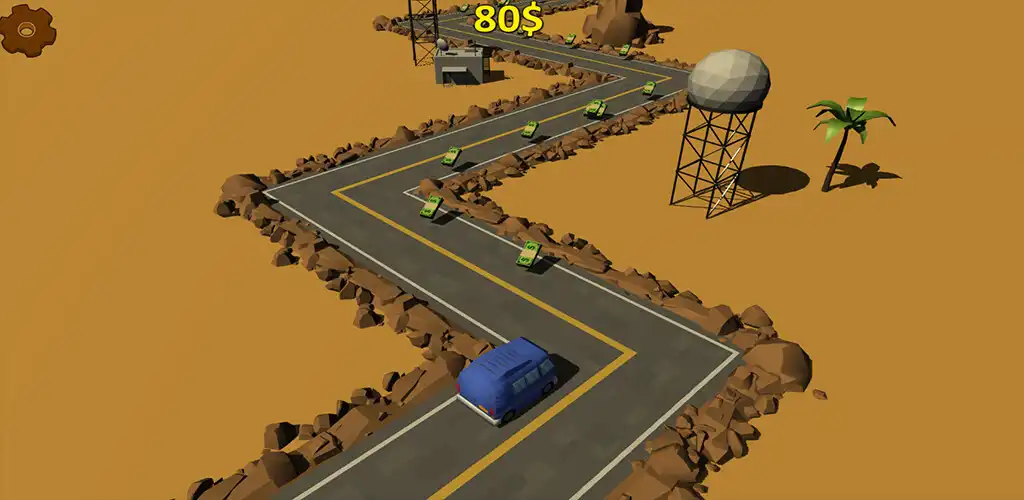 Play Zigzag Van! as an online game Zigzag Van! with UptoPlay
