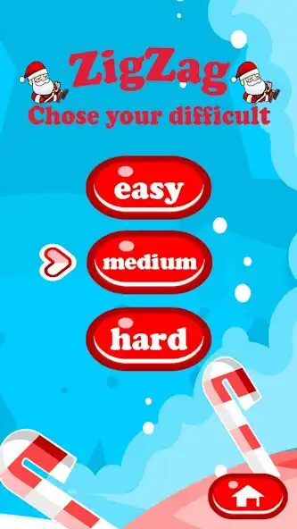 Play ZigZag with Santa  and enjoy ZigZag with Santa with UptoPlay