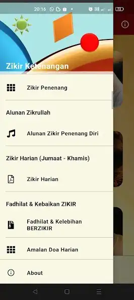 Play Zikir  Doa Penenang Jiwa as an online game Zikir  Doa Penenang Jiwa with UptoPlay