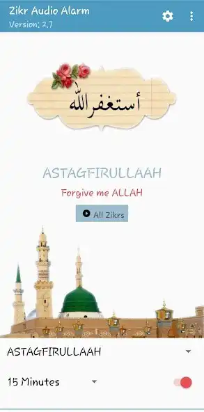 Play Zikr Reminder as an online game Zikr Reminder with UptoPlay