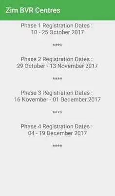 Play Zimbabwe BVR Centres