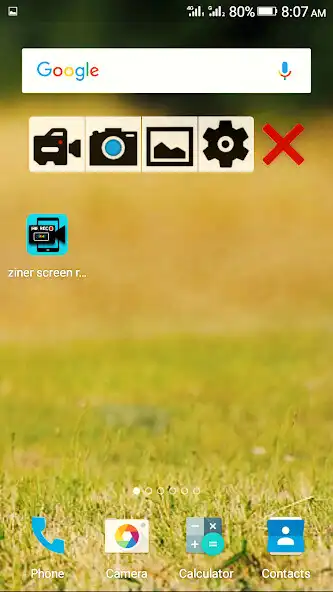 Play Ziner HD Screen Recorder as an online game Ziner HD Screen Recorder with UptoPlay