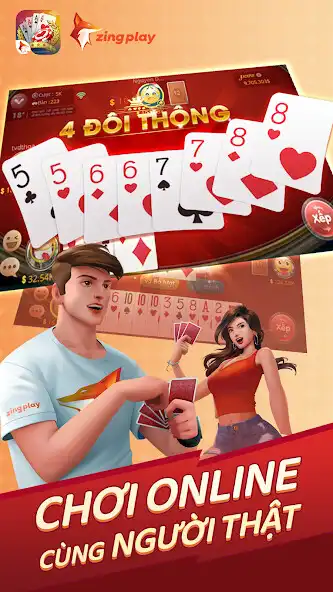 Play ZingPlay - Game bài - Tien Len  and enjoy ZingPlay - Game bài - Tien Len with UptoPlay