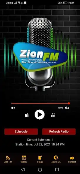 Play Zion FM as an online game Zion FM with UptoPlay