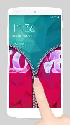 Play zipper for girls love
