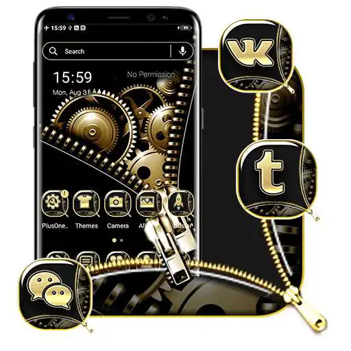 Play Zipper Lock Gear Theme APK Play Zipper Lock Gear Theme APK