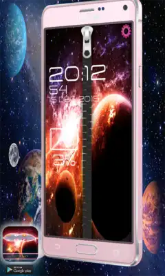 Play Zipper Lock Theme Galaxy