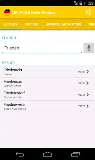 Play ZIP / Postal Codes Germany