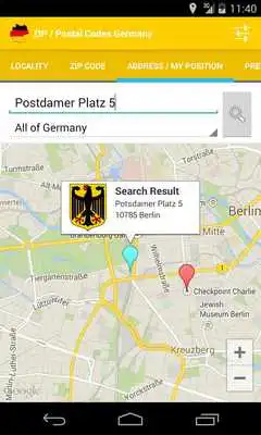 Play ZIP / Postal Codes Germany