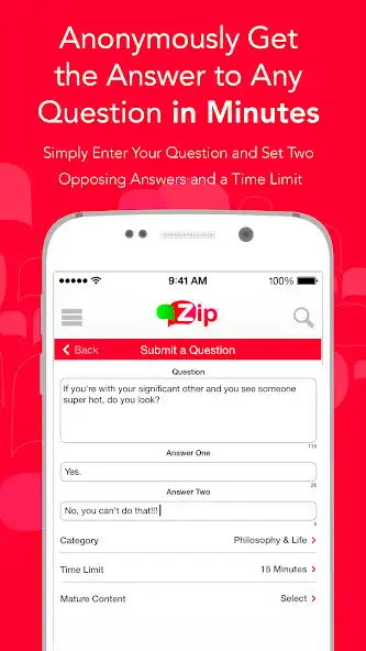 Play Zip: The Question Answer App as an online game online Zip: The Question Answer App with UptoPlay Play Zip: The Question Answer App as an online game Zip: The Question Answer App with UptoPlay