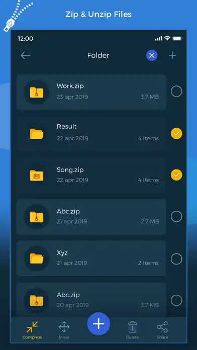 Play Zip Unzip Files - Extractor as an online game Zip Unzip Files - Extractor with UptoPlay