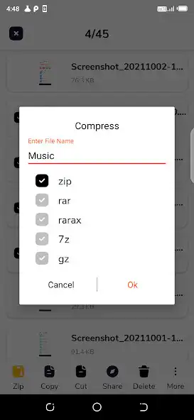 Play Zip, Unzip  Rar File Extracto as an online game Zip, Unzip  Rar File Extracto with UptoPlay