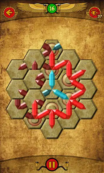 Play Zircon - crystal puzzle  and enjoy Zircon - crystal puzzle with UptoPlay