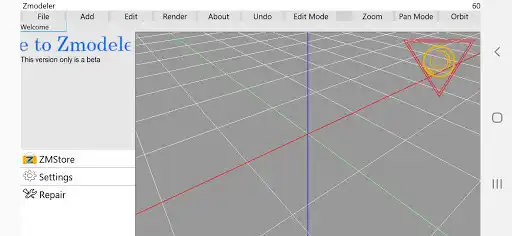 Play ZModeler for Android as an online game ZModeler for Android with UptoPlay