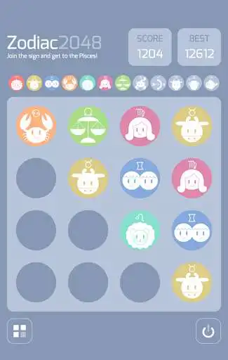 Play Zodiac 2048  and enjoy Zodiac 2048 with UptoPlay