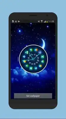 Play Zodiac clock live wallpaper Play Zodiac clock live wallpaper