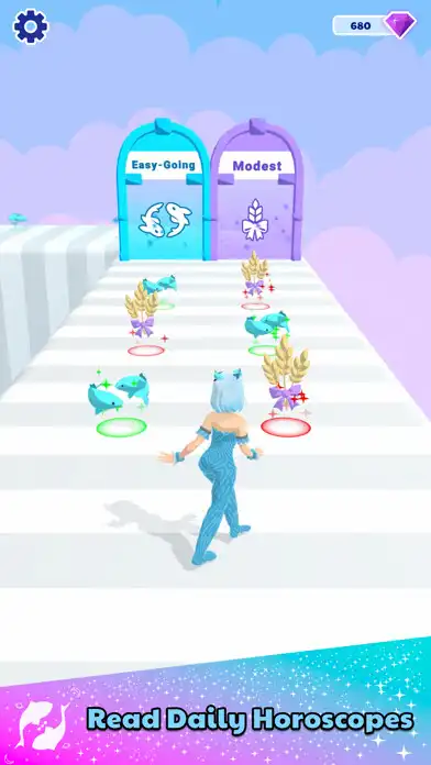 Play Zodiac Runner! as an online game Zodiac Runner! with UptoPlay