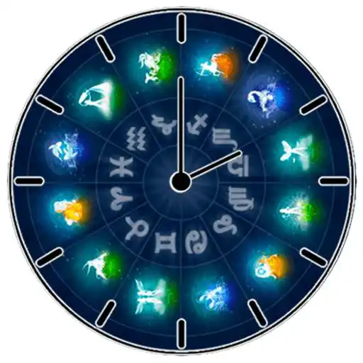 Free play online Zodiac Sign Clock  APK