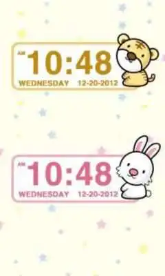 Play Zodiac sign Clock Widget