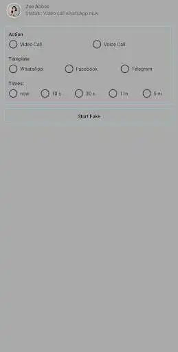 Play Zoe Abbas Jackson Fake Call as an online game Zoe Abbas Jackson Fake Call with UptoPlay