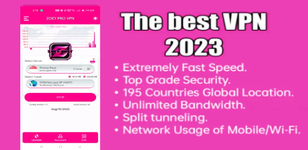 Play Zoey Pro VPN  and enjoy Zoey Pro VPN with UptoPlay