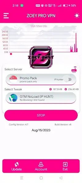 Play Zoey Pro VPN as an online game Zoey Pro VPN with UptoPlay