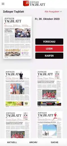 Play Zofinger Tagblatt - E-Paper und mehr  and enjoy Zofinger Tagblatt - E-Paper und mehr with UptoPlay