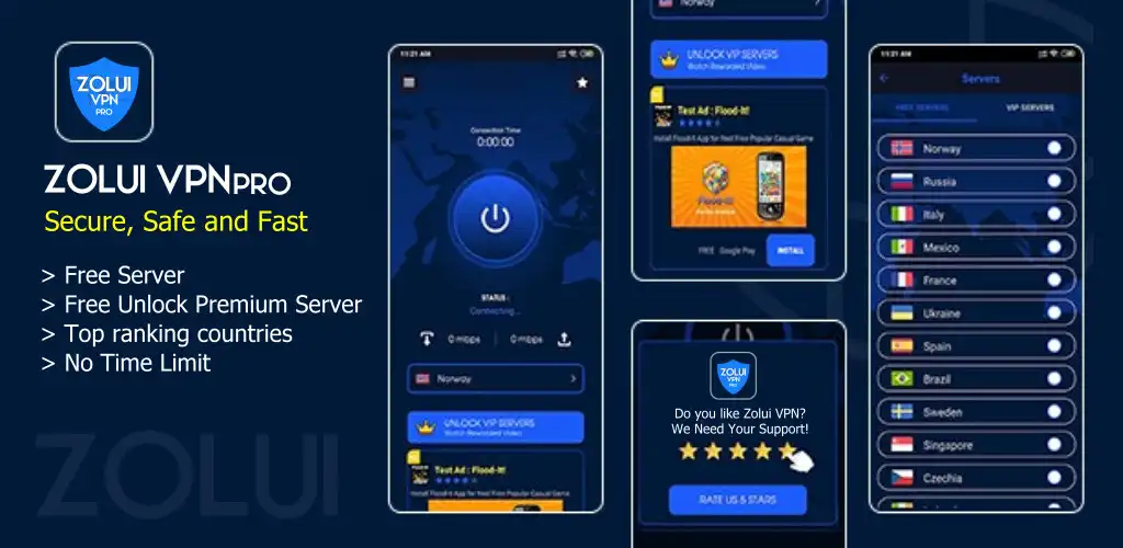 Play Zolui VPN Pro as an online game Zolui VPN Pro with UptoPlay